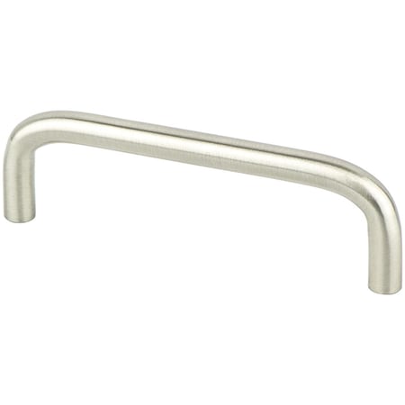 Berenson 96 mm Advantage Cabinet Wire Pull, Brushed Nickel BE6244 2BPN